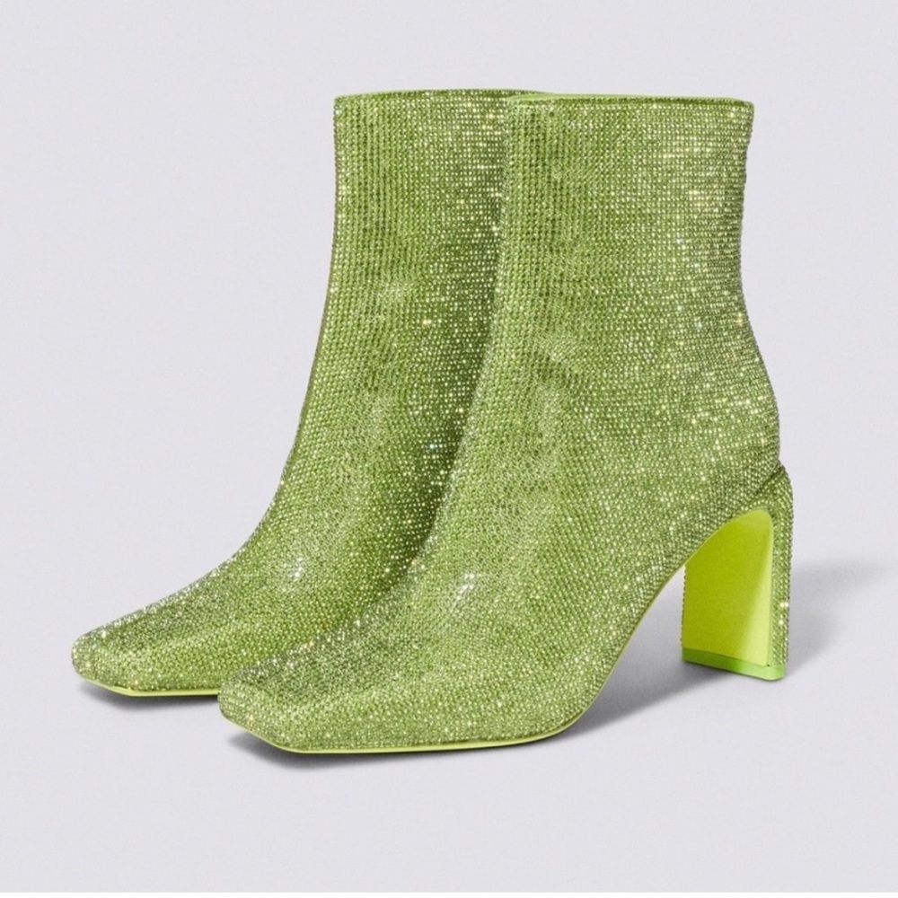Brand NEW $800 MSRP Jonathan Simkhai green boots